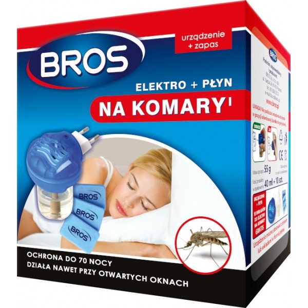 Elektro + płyn na komary – Bros