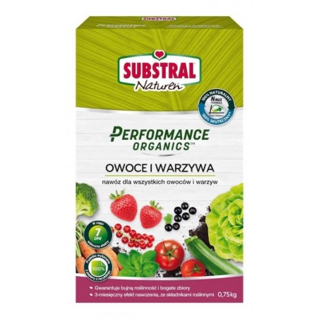 Nawóz Naturen Performance Organics 750g Owoce i Warzywa - Substral