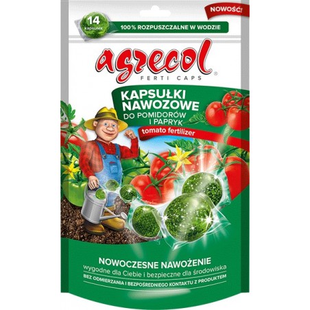 Kapsułki nawozowe do pomidorów i papryk - Agrecol