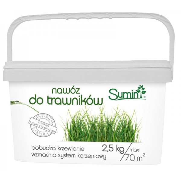 Nawóz do trawników 2,5kg - Sumin