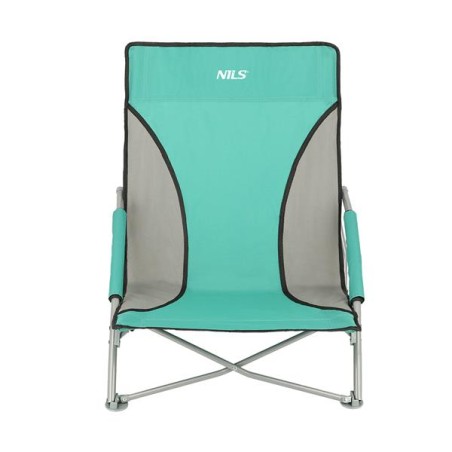 Krzesło plażowe NC3035 zielono-szary