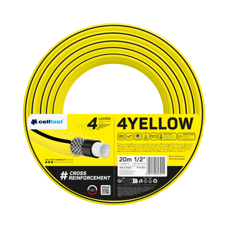 Wąż ogrodowy 4YELLOW 1/2″ 20 m