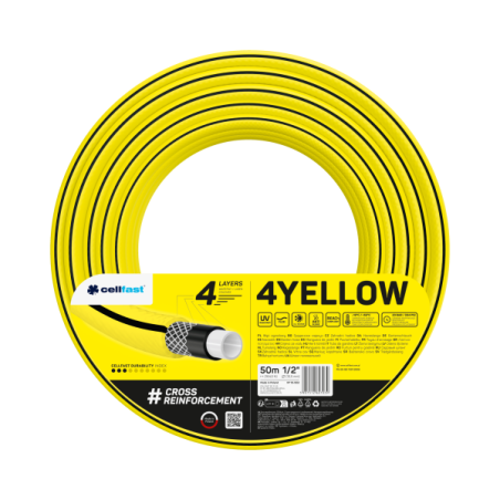 Wąż ogrodowy 4YELLOW 1/2″ 50 m