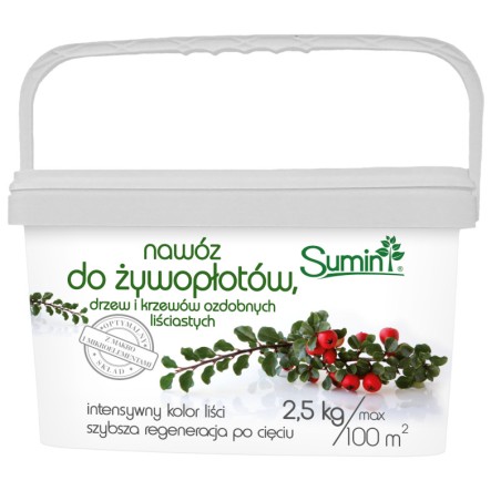 Nawóz do żywopłotów, drzew i krzewów ozdobnych 2,5kg